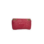 Gucci Red Medium Marmont Bag